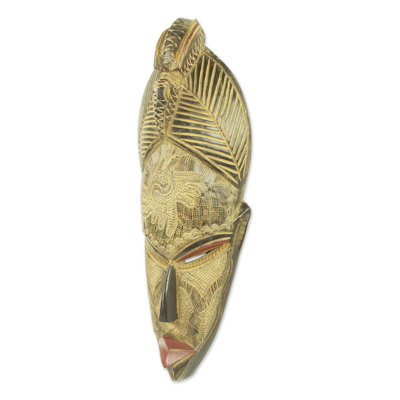 Décoration murale sculpted africain masked artisan Eshaan