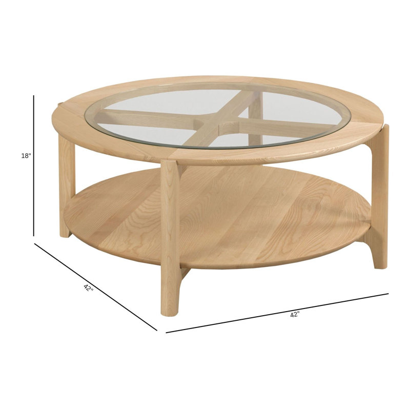 Table basse ronde Newport