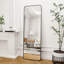 Miroir rectangulaire incassable en aluminium pleine longueur - Basics by Wayfair ™-605338624-605338631