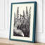 Fox Among Wildflowers Botanical - Wrapped Canvas-1297274230-1297274113