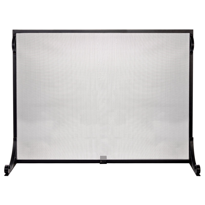 Écran à panneau unique en noir ou or mat, plusieurs tailles, Noir, H 30 po x l 40 po x P 7 po