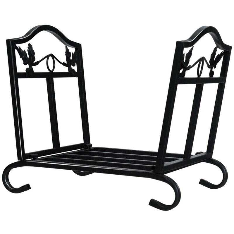 17'' W Metal Log Rack