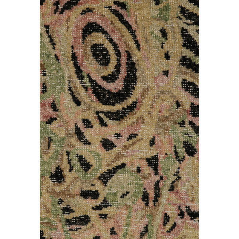 Hand Knotted Wool Area Rug
