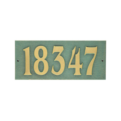 Woodgrain Rectangle Wall Plaque