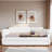 Upholstered Daybed With Usb And Trundle-1895581555
