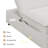 4-in-1 Convertible Sofa Bed Transforms into a Chair Bed and Multi - Function Folding Ottoman Bed.