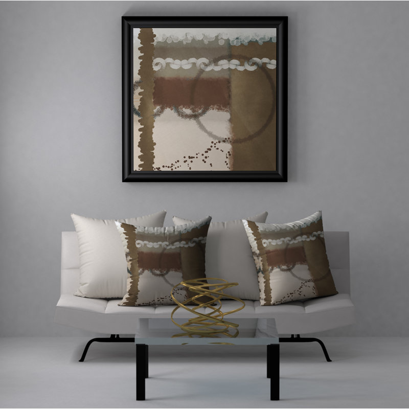 Housse et insert de coussin carré Galore, H 20 po x l 20 po