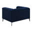 Fauteuil rembourré et capitonné Tuxedo