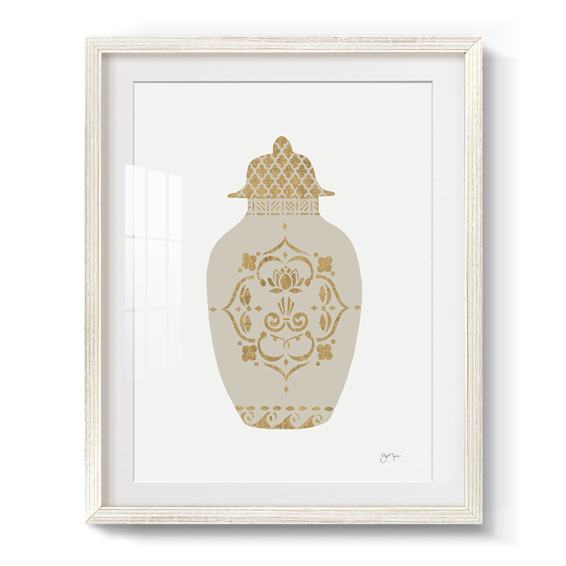 Urne neutre I - impression encadrée, H 28,5 po x l 20,5 po, Blanc