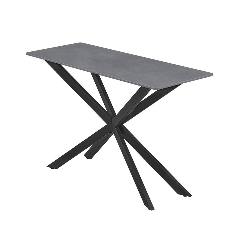 Aagot 120cm Stone Top Console Table