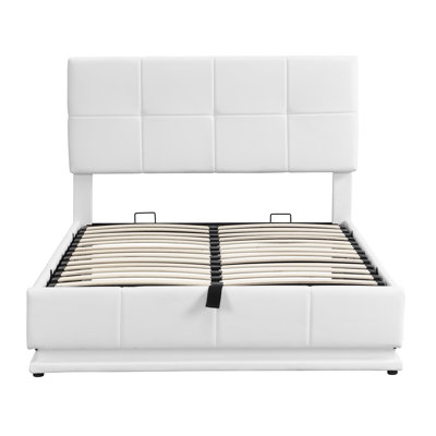 Dekker 135 X 190cm Metal Ottoman Storage Bed