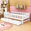 Lit plateforme simple avec tiroirs de rangement-347652994