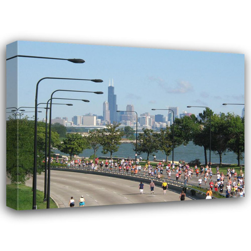 Chicago Marathon, H 28 po x l 37 po