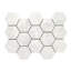 Carreau de mosaïque en porcelaine de 12 po x 12 po Botticino