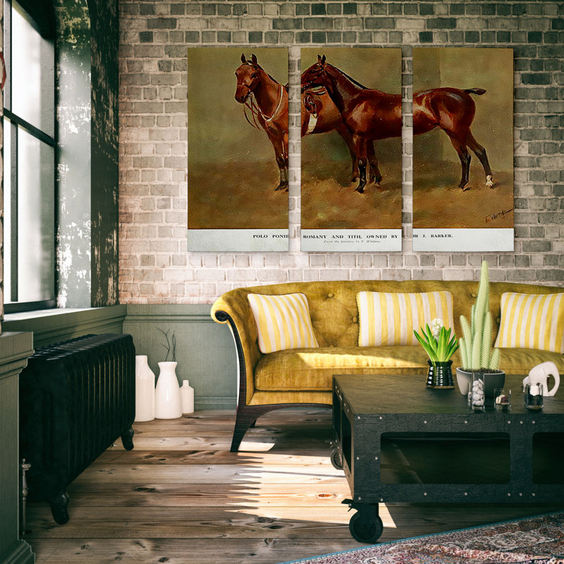 3 - Pieces, 24" H x 36" W x 1.5" D