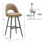 Tabouret de bar et de comptoir pivotant Etna-1902050883-1902050885