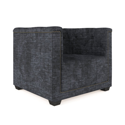 Fauteuil tuxedo Hudson