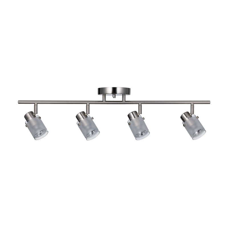 Interface 29.13'' 4 -Light Track Track Kit with Adjustable Head
