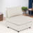 Spacious Modular Sectionals Sofa, Beige Chenille, Modern Home Living