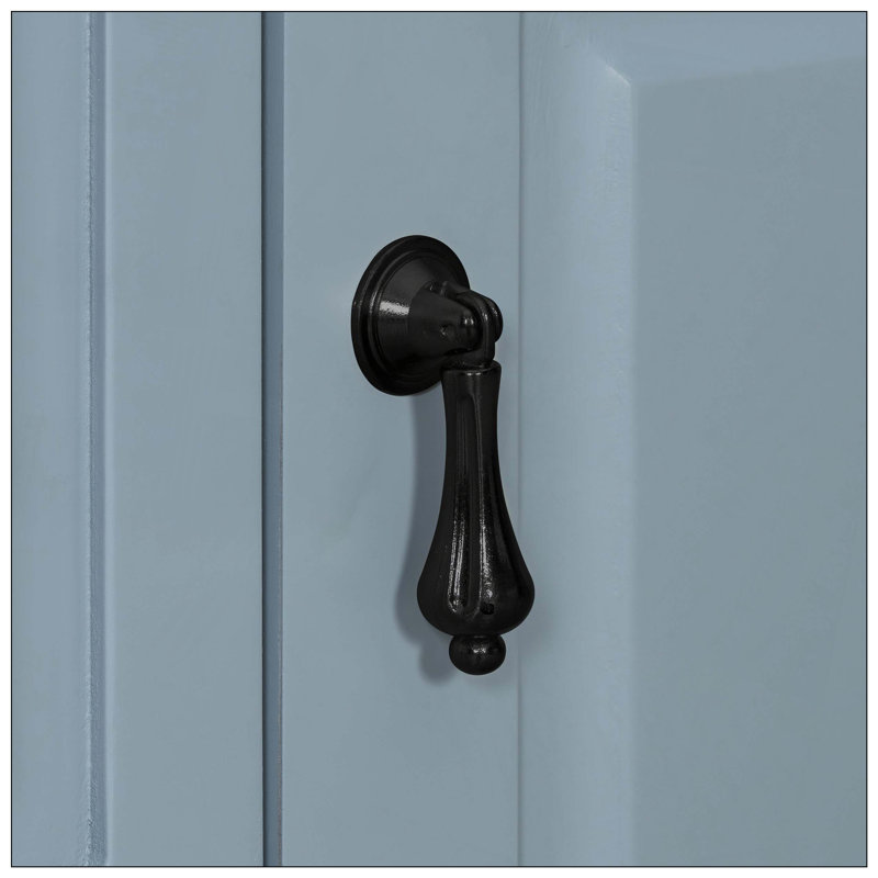 Lavabo de salle de bain autoportant, Blue, 24"