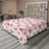 Ambesonne, drap plat floral pivoines, art botanique printanier