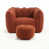 Red/Brown Chenille
