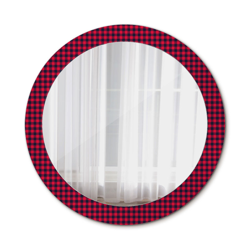 Huldar Glass Flat Wall Mirror