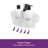 Kenney  Suction Cup Corner Basket Shower Caddy