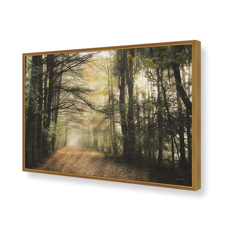 Filtered Sunlight by Lori Deiter Art Print, 18 W x 12 H, Gold, Framed Print