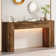 Diyanna 55.12'' Console Table with 2 Drawers & LED Light