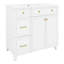 Ensemble de meuble-lavabo moderne 36 po avec 3 tiroirs et 3 tablettes réglables-1477086032