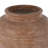  Magnesium Oxide Distressed Decorative Vase with Raised Braided Accents-133773959