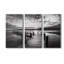 Evening Dock - Photographie sur toile tendue 3 pièces-1785136433