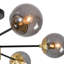 Glass Bubble Sputnik Semi Flush Chandelier -2023126853