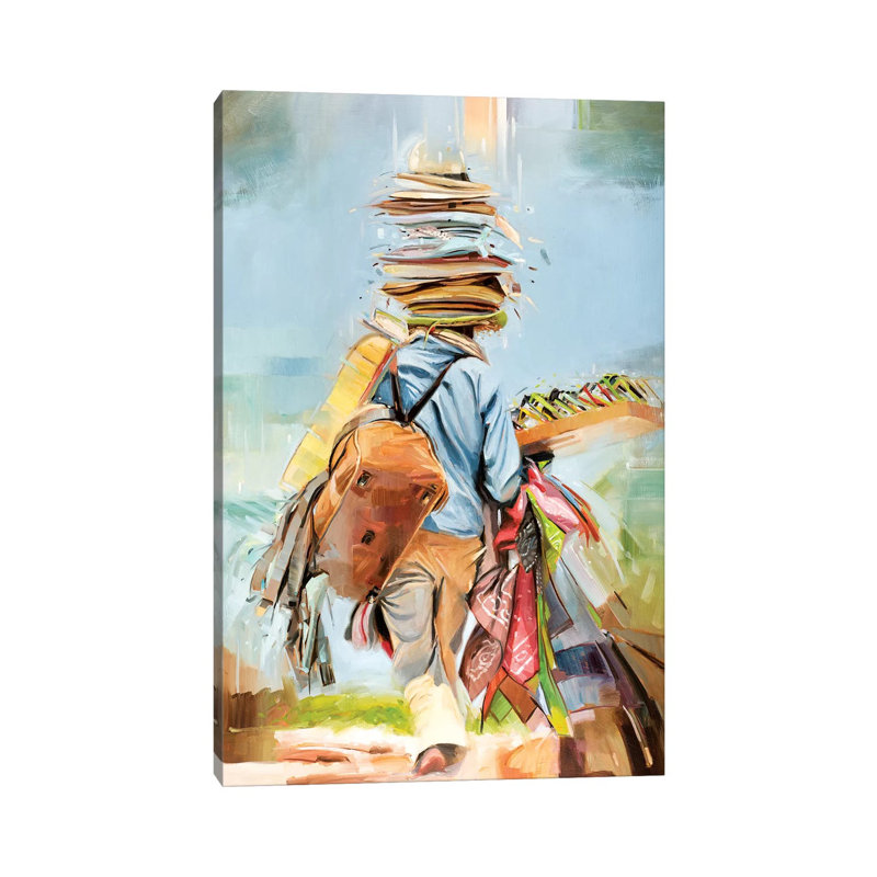 Beach Trader by Johnny Morant - Wrapped Canvas Print, 30.48cm H x 20.32cm W x 1.905cm D