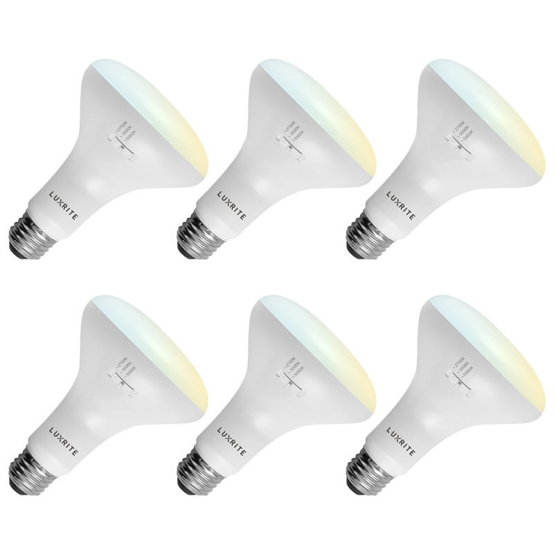 10 Watt (65 Watt Equivalent), BR30 LED Dimmable Light Bulb, Color Changing Selectable CCT E26 Base