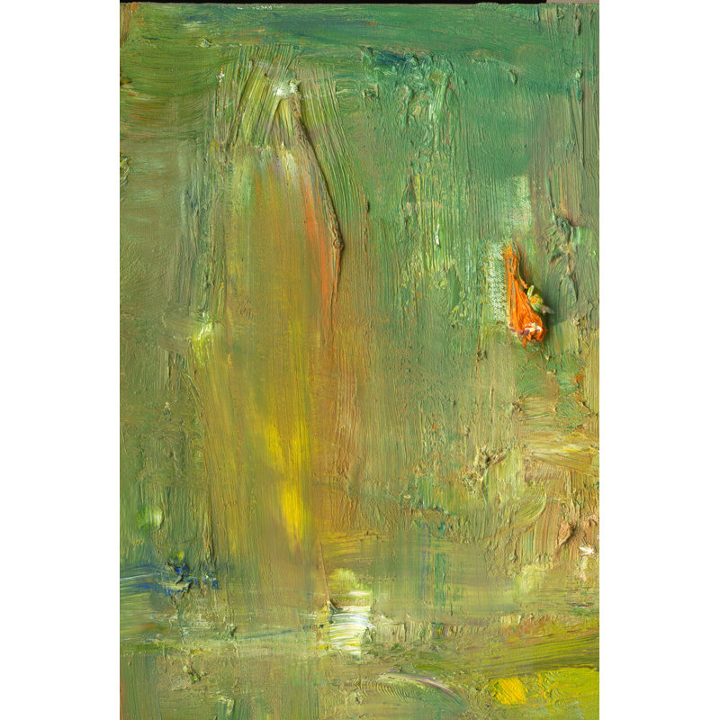 Behind the Curtain Painting Canvas