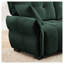 Ensemble de canapé modulaire en chenille capitonné 2 places Forest Forest avec repose-pieds et coussins décoratifs pour le salon-602627988