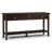 Acadian 60"W Solid Wood Transitional Sofa Table with 3 Drawers and Open Bottom Shelf-383230549