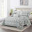 5 Piece Legacy Printed Microfiber Quilts Set-161128043