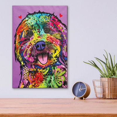 Art mural en verre Winston Porter «Static» par Dean Russo ACR-45882