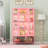 Contemporary Glass Display Cabinet with Integrated LED Lighting and Adjustable Storage-129159032