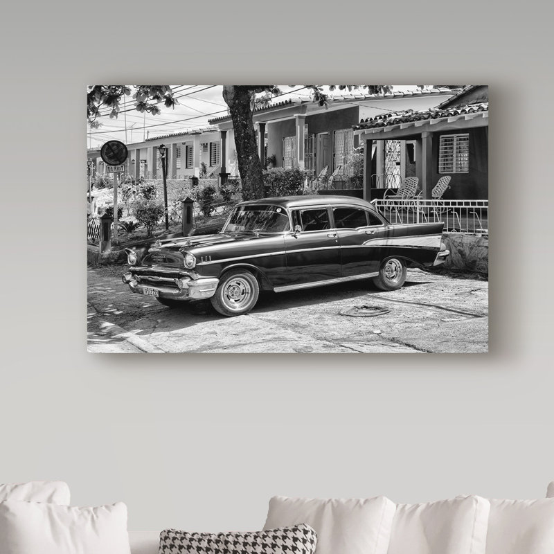 Cosey «American Classic Car Chevrolet II», reproduction de photo sur toile tendue, 16 po x 24 po