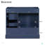Meuble-lavabo traditionnel (lavabo non inclus)