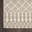 Tapis d'intérieur lavable à la machine taupe Dakota Fields Burrillville-236482765