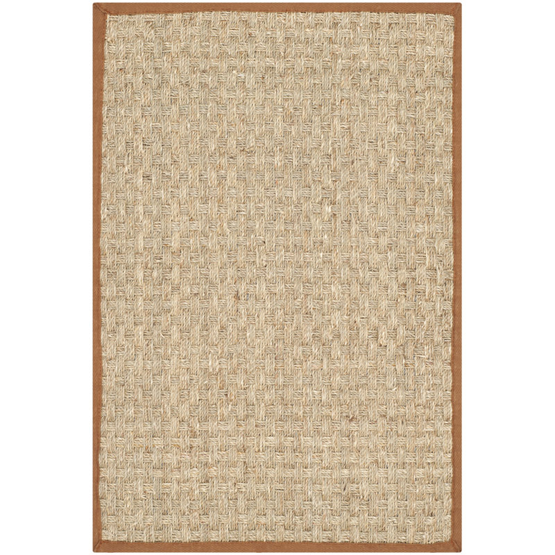 Tapis d'intérieur / extérieur brun Hervey Bay, Rectangle 9 pi x 12 pi
