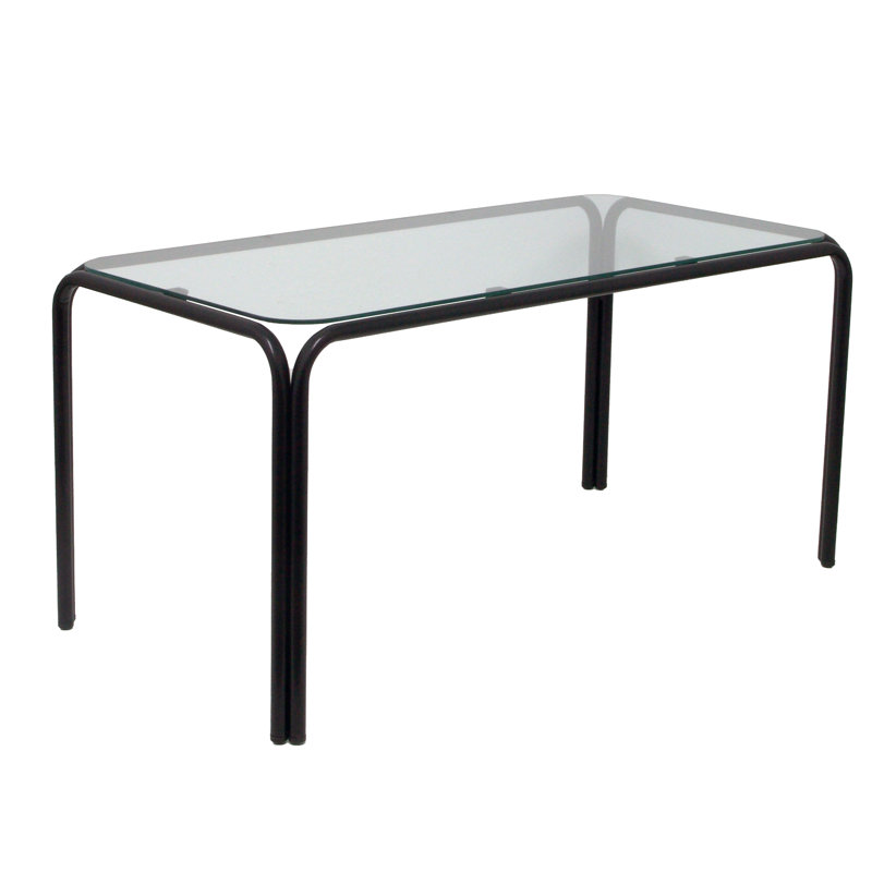 Royster Four Leg Coffee Table, Clear
