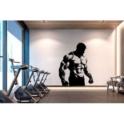Gym Wall Decor Monster Body Fitness Wall Art Gym Wall Decals Gorilla Wall Decal Crossfit Gifts Home Gym Wall Sticker Gym