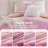 Modern Twin XL Bedding Sets, Soft Polyester Watercolor Tie Dye for Home