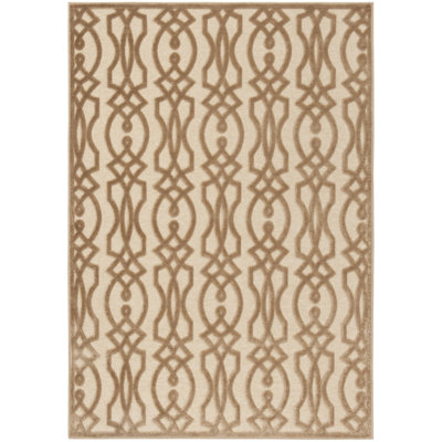 Tapis géométrique Jamon Martha Stewart Performance